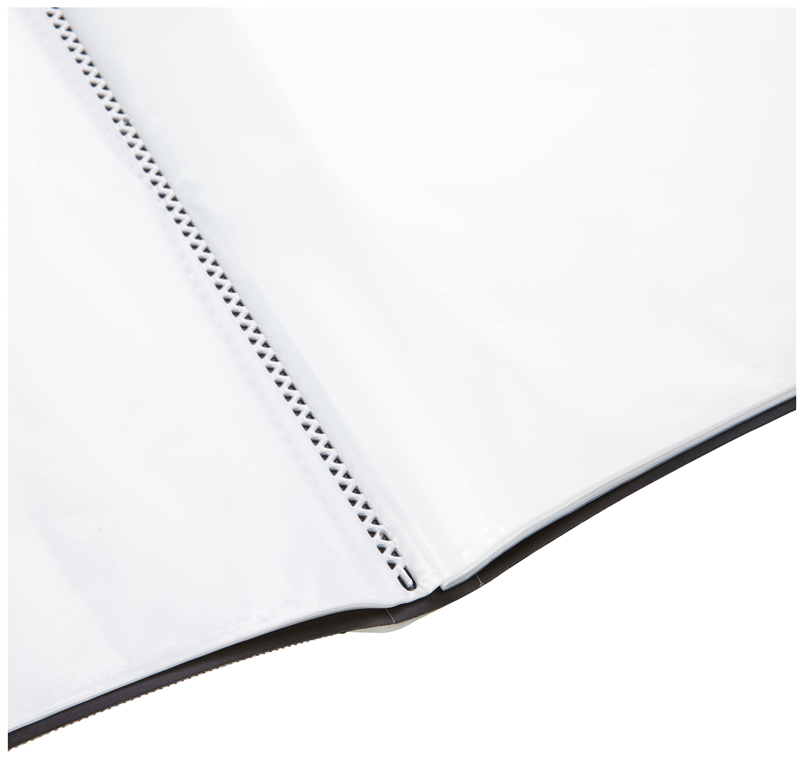 Q-Connect A4 40-Pocket Presentation Display Book - Black