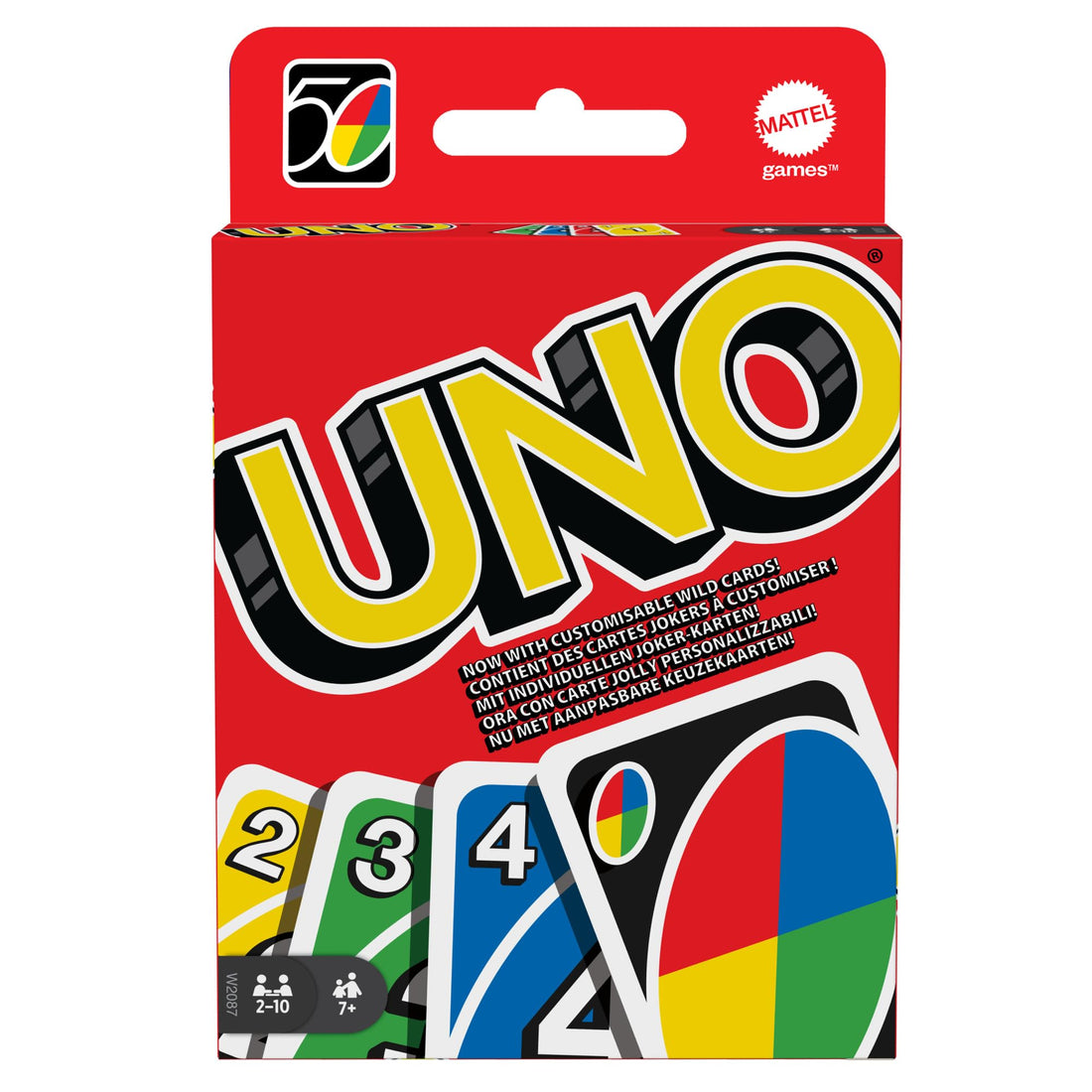 Mattel Games UNO House Rules Card Game for Family Night, Game Night, Travel, Camping & Party, HRL31