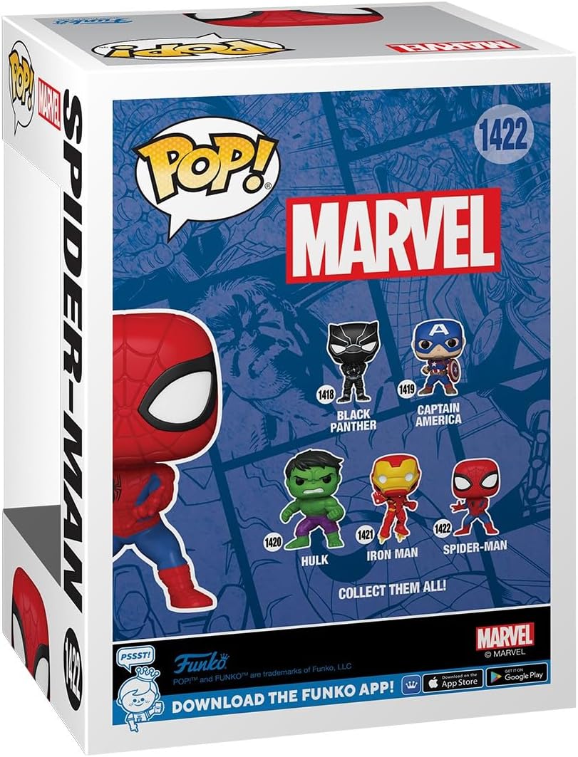 Funko POP! Marvel: Spider-Man - Collectable Vinyl Figure - Gift Idea - Official Merchandise - Toys For Kids & Adults - Model Figure for Collectors and Display