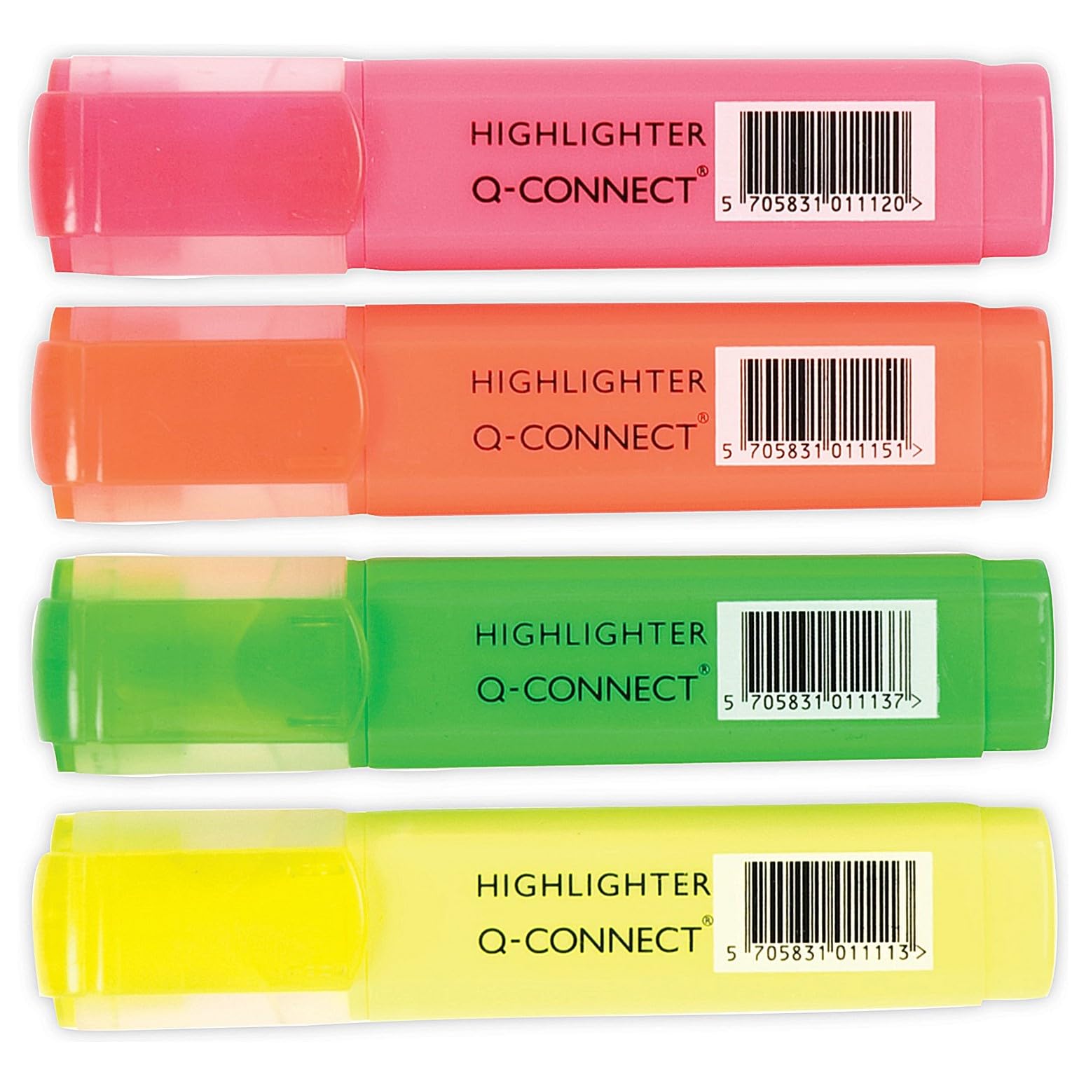Q-Connect Assorted Highlighter Pens (Pack of 6) KF01909