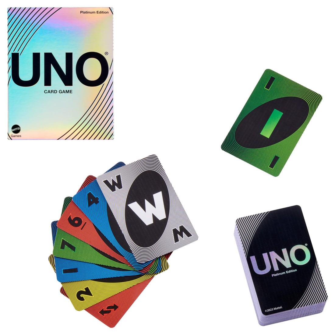 Mattel Games UNO House Rules Card Game for Family Night, Game Night, Travel, Camping & Party, HRL31