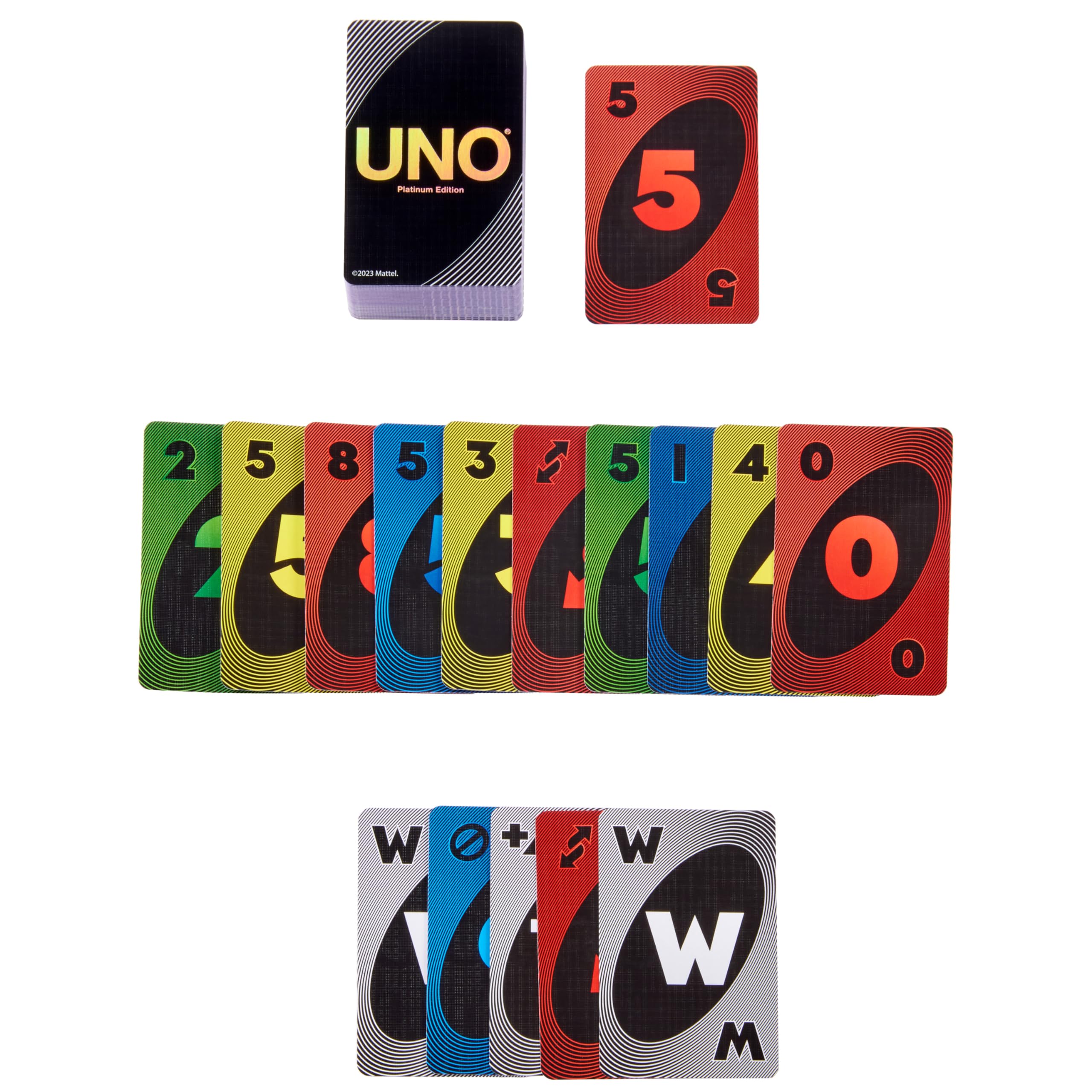 Mattel Games UNO House Rules Card Game for Family Night, Game Night, Travel, Camping & Party, HRL31