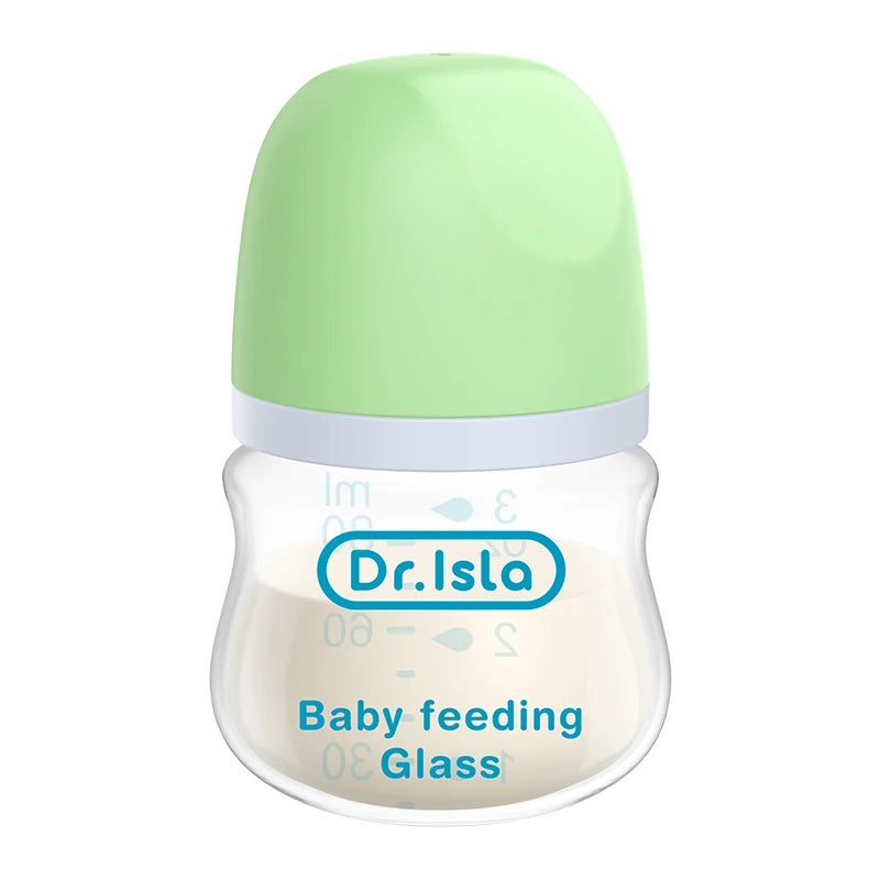 TOP Sale Baby Bottles Newborn Wide-caliber Nursing Glass Bottles Anti-flatulence Milk Feeding Bottles Infant 0-3 Month BPA Free