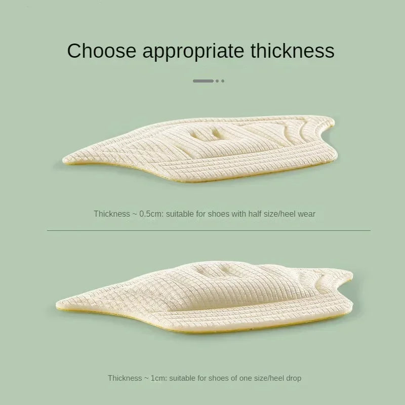 10pcs/set Insoles for Shoes Patch Heel Pads for Shoes Adjustable Size Feet Pad Insole Adhesive Back Sticker Shoes Insert Insole