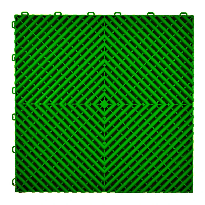 Diy 2026 Factory Wholesalers Price Strength Car Garage Floor Grate Plastic Modular Interlocking Tiles Pp Garage Floor Tiles