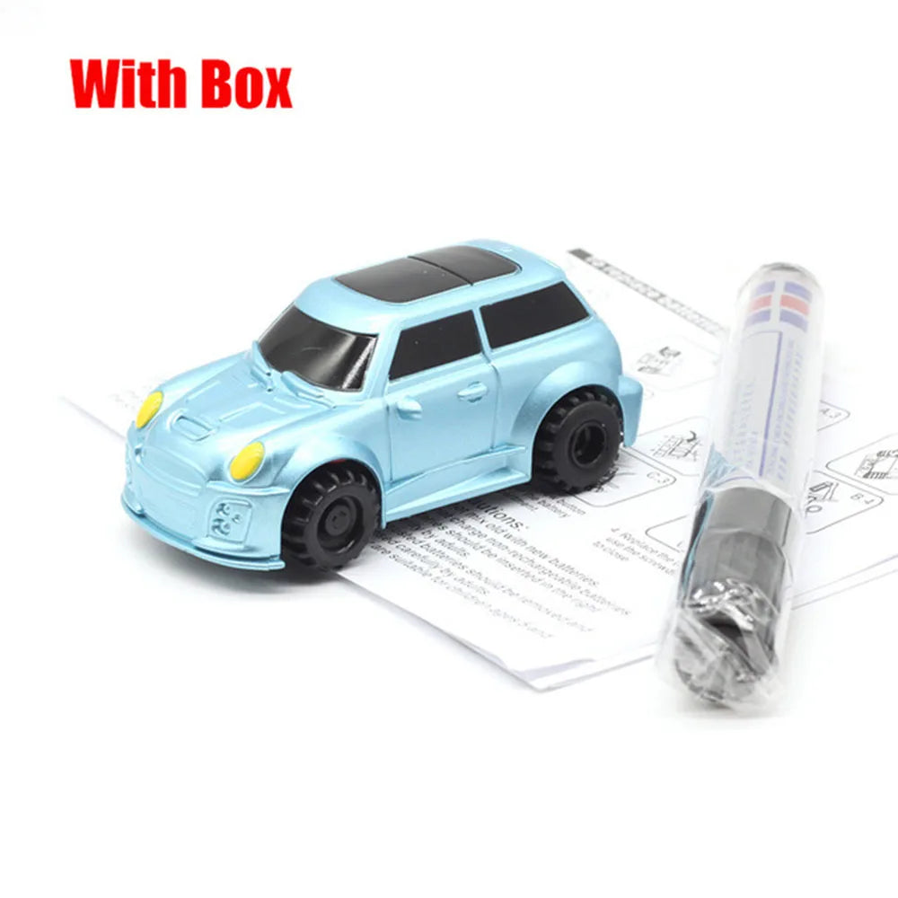 Creative Original Inductive Car Line Follower Magic Pen Toy Follow Any Line You Draw Xmas Gifts Educational Toy