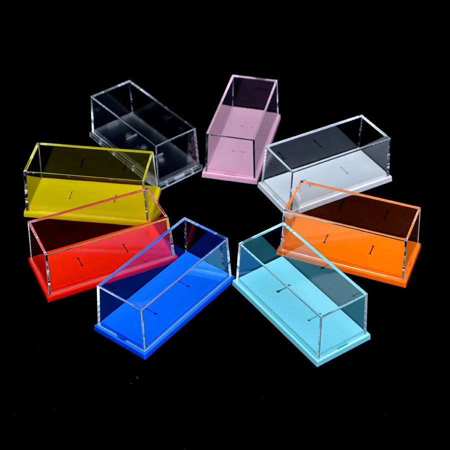 1/64 Acrylic Model Car Display Case Box - High Quality Clear Cover for Collectibles Gift (No Car Included) 1pcs