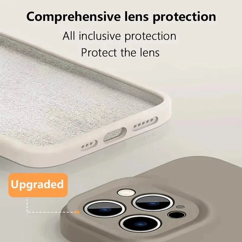 Magnetic Luxury Wireless Charge For Magsafe Phone Cases for iPhone 16 Plus 15 14 13 17 18 Pro Max Original Liquid Silicone Cover