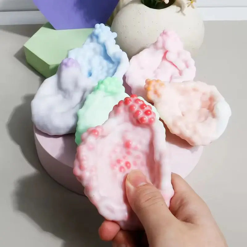 1pc Stress Relief Squeeze Ball, Soft Slow Rise Squishy for Focus & Desk Relaxation, Party Favor Gift for Wedding Guests