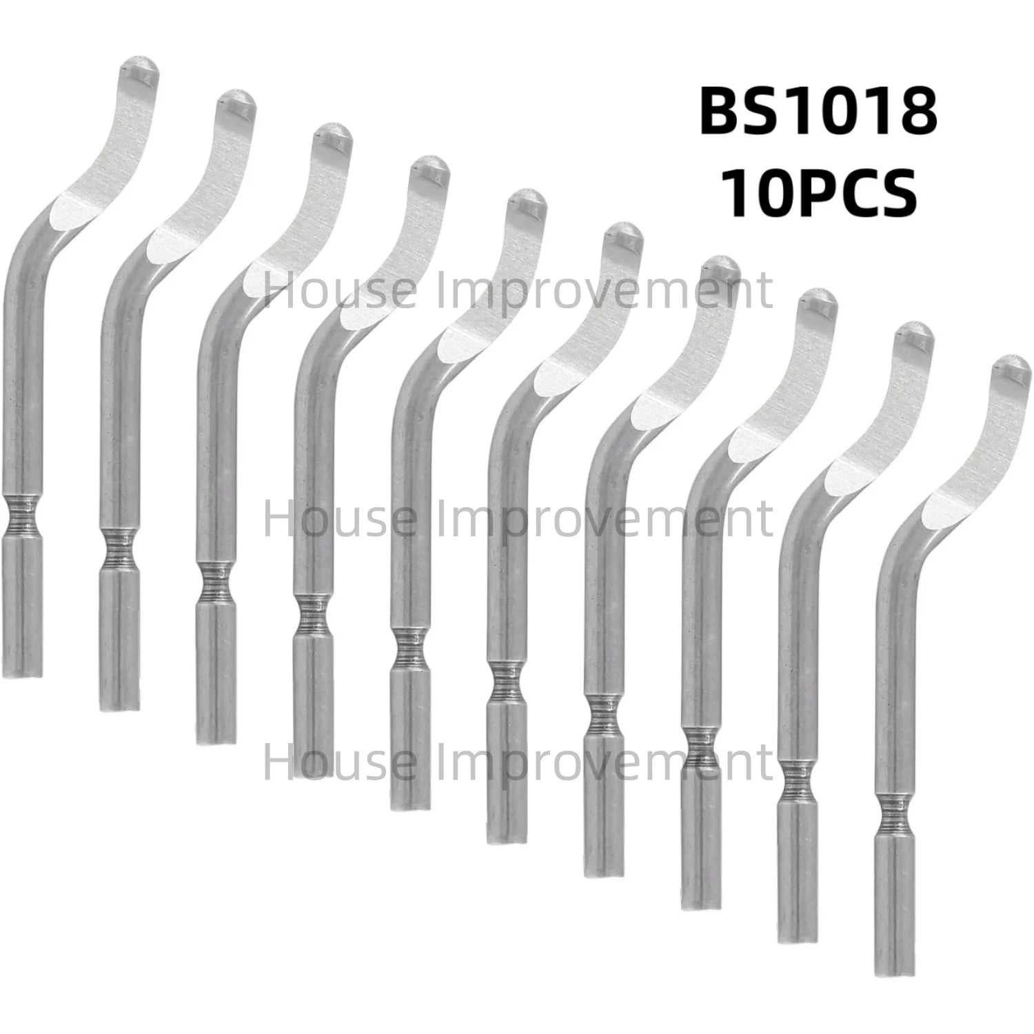 Deburring Tool Set with 11pcs High Speed Steel Swivel Blades Burr Removal Tool for Metal Resin PVC Pipes Copper Plastic Aluminum