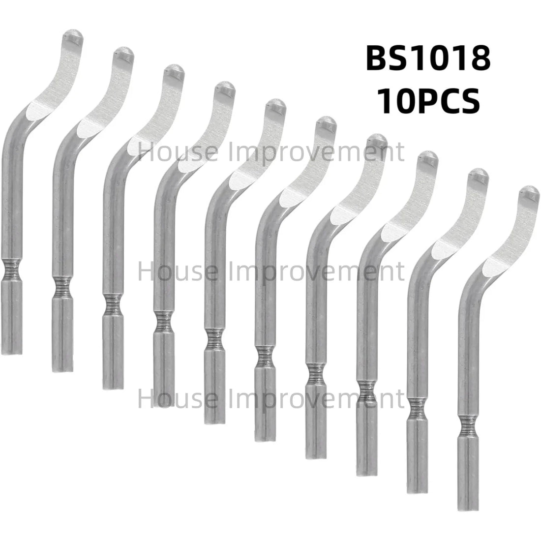 Deburring Tool Set with 11pcs High Speed Steel Swivel Blades Burr Removal Tool for Metal Resin PVC Pipes Copper Plastic Aluminum