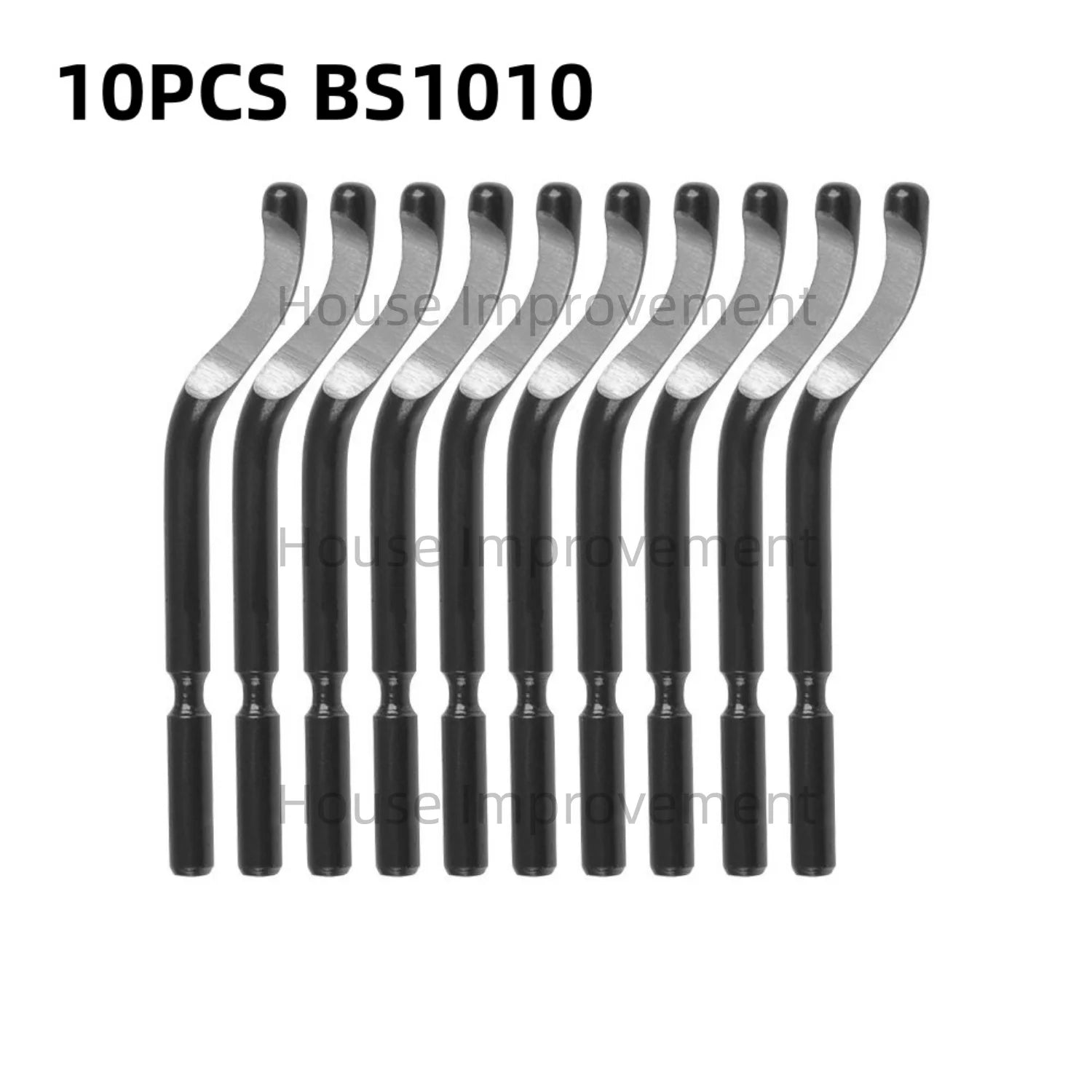Deburring Tool Set with 11pcs High Speed Steel Swivel Blades Burr Removal Tool for Metal Resin PVC Pipes Copper Plastic Aluminum