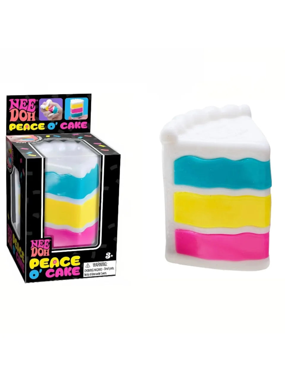 Hot Schylling NeeDoh Nice Cube, Sensory Anti-Stress Block, Soft Squishy Stress Relief Fidget Toy, Ideal Souvenir Gift for Kids