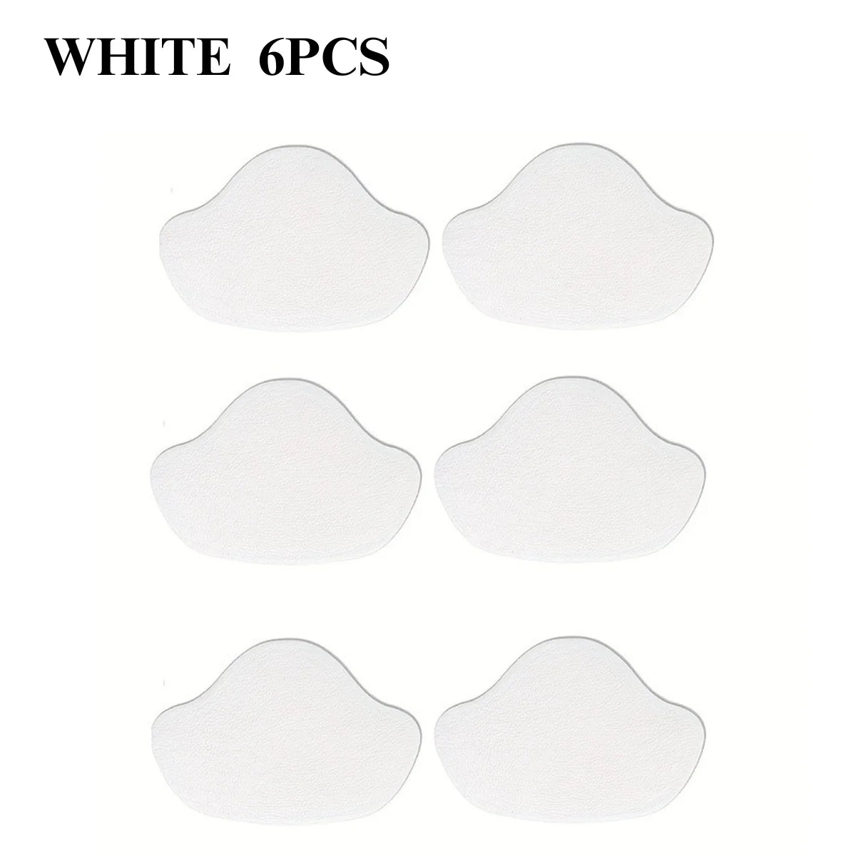 6 Pcs Sneaker Heel Repair Patches Wear-Resistant Shoe Heel Protector Stickers Fix Worn Holes for Sneakers, Leather Shoes
