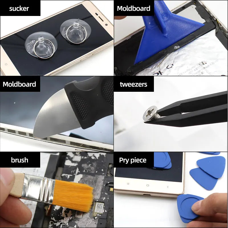 34/15 in 1 Precision Screwdriver Repair Tool Set for Mobile Phone Tablet Laptop Computer Electronics Maintenance Disassembly Kit