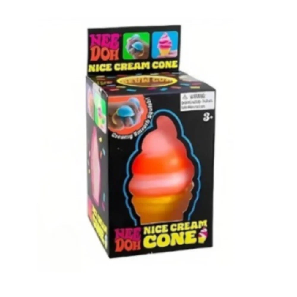 Hot Schylling NeeDoh Nice Cube, Sensory Anti-Stress Block, Soft Squishy Stress Relief Fidget Toy, Ideal Souvenir Gift for Kids
