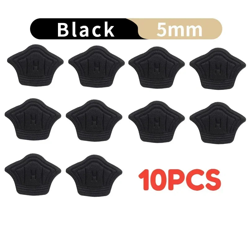 10pcs/set Insoles for Shoes Patch Heel Pads for Shoes Adjustable Size Feet Pad Insole Adhesive Back Sticker Shoes Insert Insole