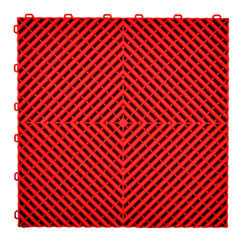 Diy 2026 Factory Wholesalers Price Strength Car Garage Floor Grate Plastic Modular Interlocking Tiles Pp Garage Floor Tiles