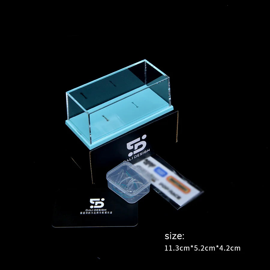 1/64 Acrylic Model Car Display Case Box - High Quality Clear Cover for Collectibles Gift (No Car Included) 1pcs