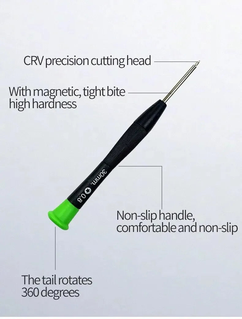 34/15 in 1 Precision Screwdriver Repair Tool Set for Mobile Phone Tablet Laptop Computer Electronics Maintenance Disassembly Kit