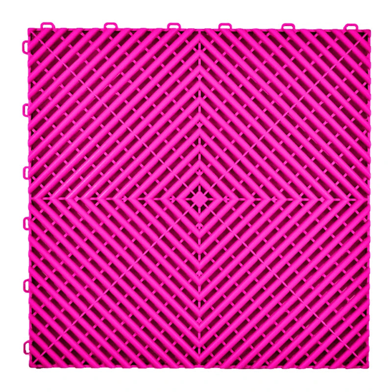 Diy 2026 Factory Wholesalers Price Strength Car Garage Floor Grate Plastic Modular Interlocking Tiles Pp Garage Floor Tiles