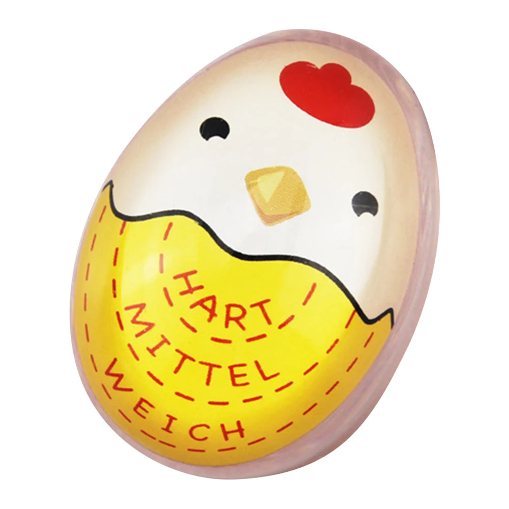 Color Changing Plastic Boiled Egg Alarm Cute Boiled Egg Timer Boiled Egg Alarm Timer Egg Cooking Tools for Kitchen