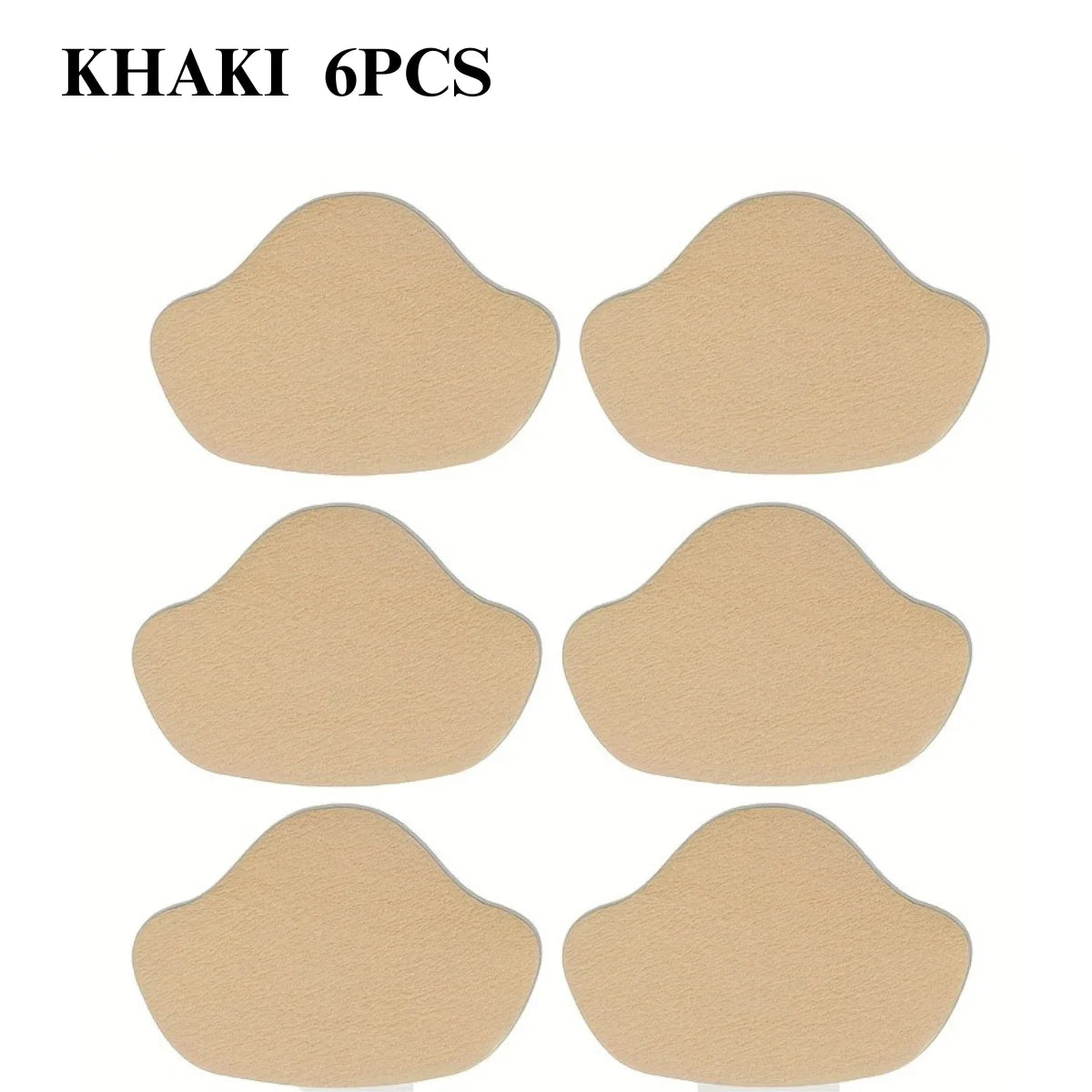 6 Pcs Sneaker Heel Repair Patches Wear-Resistant Shoe Heel Protector Stickers Fix Worn Holes for Sneakers, Leather Shoes