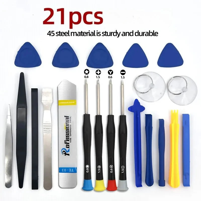34/15 in 1 Precision Screwdriver Repair Tool Set for Mobile Phone Tablet Laptop Computer Electronics Maintenance Disassembly Kit