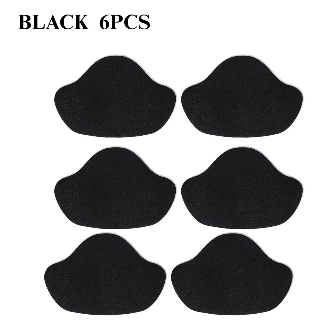 6 Pcs Sneaker Heel Repair Patches Wear-Resistant Shoe Heel Protector Stickers Fix Worn Holes for Sneakers, Leather Shoes