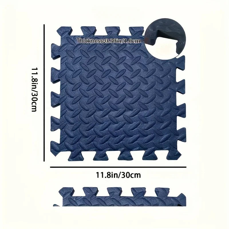 30x30cm EVA Puzzle Mat – Thick Baby Play Mat for Kids, Non-Slip & Waterproof Crawling Floor Tiles, Interlocking Foam Rug