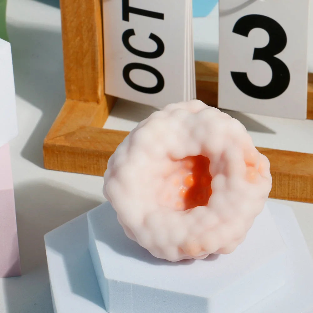 1pc Stress Relief Squeeze Ball, Soft Slow Rise Squishy for Focus & Desk Relaxation, Party Favor Gift for Wedding Guests