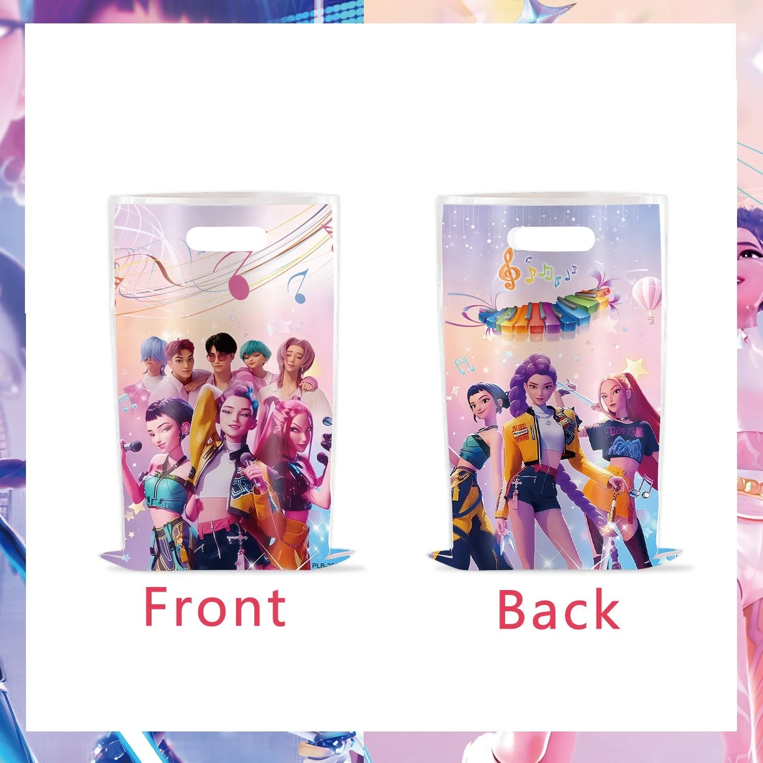 K Pop Birthday Party Decoration Tableware Set - Napkin Tablecloth Banner Paper Plates Slap Bracelets Stamps Baby Shower Supplies