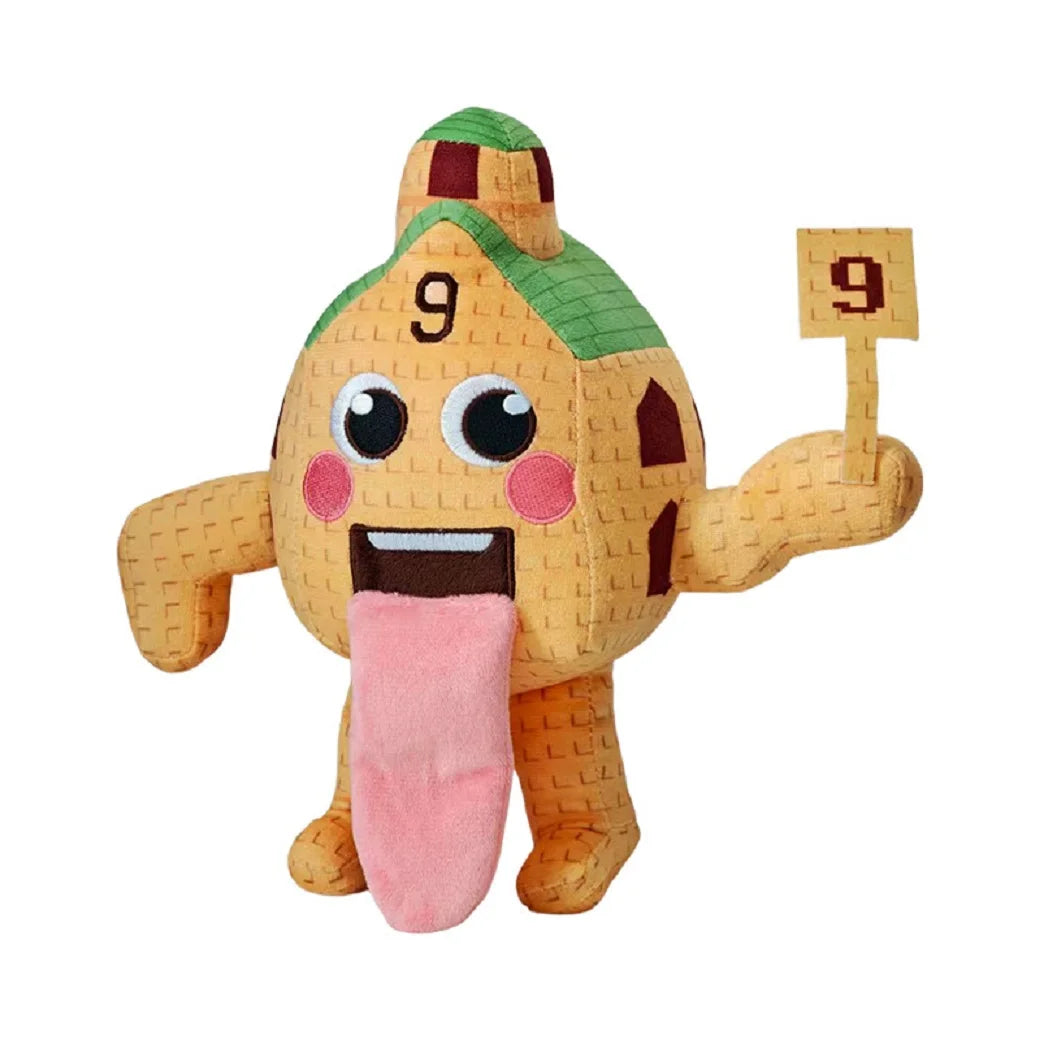 2025 Anime Esok Sekolah Jandel Plushie Doll - STEAL A BRAINROT House No. 9 Cute Game Surrounding Kids Birthday Gift