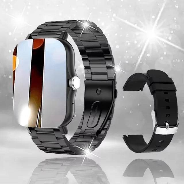Sport Smart Watch Fitness Clock Health Monitor Waterproof Smartwatch Bluetooth Call Watches for Men Women IOS Android Phone HT30