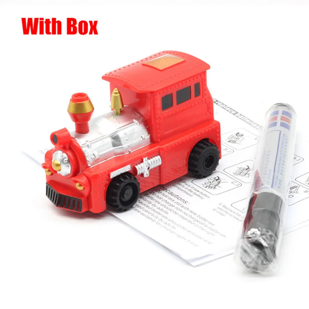 Creative Original Inductive Car Line Follower Magic Pen Toy Follow Any Line You Draw Xmas Gifts Educational Toy
