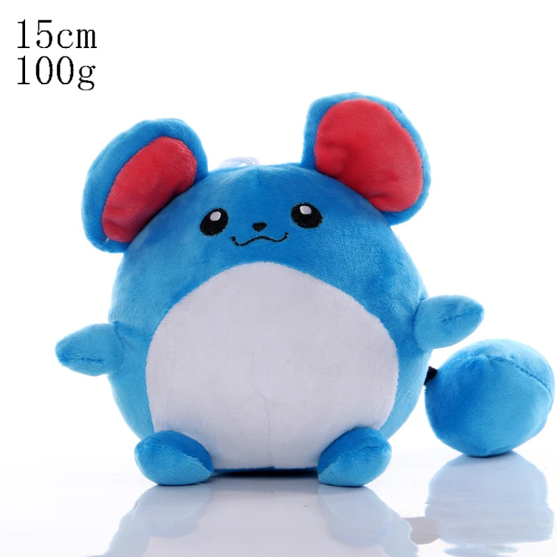 Cute Pikachu Plush Toy Pokemon Charmander Squirtle Bulbasaur Stuffed Doll Eevee Scorbunny Gengar Snorlax Christmas Gifts
