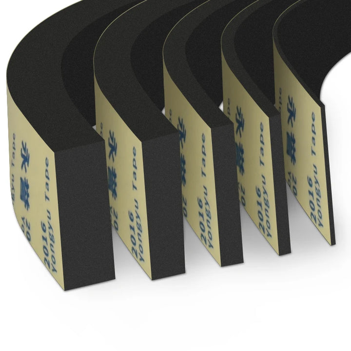 EVA Seal Foam Tape T Weather Stripping for Door and Window,High Density Single Sided Closed Cell Door Insulation Weather Strip