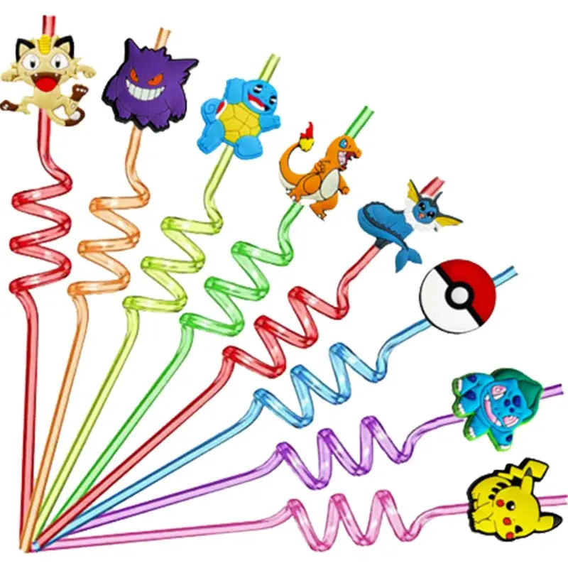 New Pokemon Birthday Party Decorations Kits Pikachu Theme Paper Plates Napkins Cups Balloons Baby Shower for Kids Event Supplies
