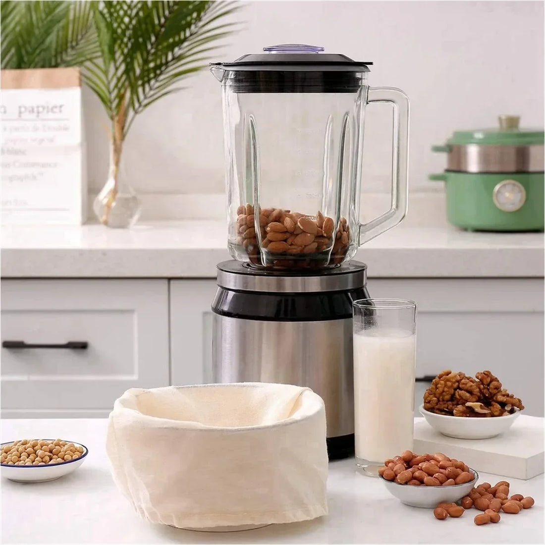 Cotton Gauze Kitchen Items Tofu Cheese Filter Cloth Butter Milk Coffee Filter Tools Gadgets Dining Bar Home Garden