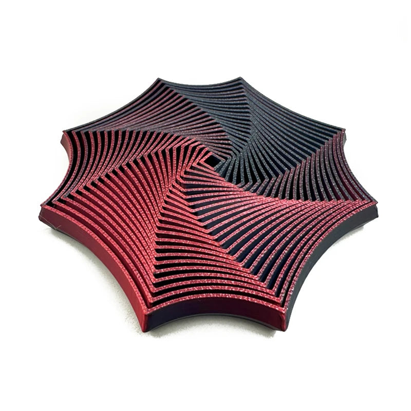Octagonal Fidget Fidget Octagonal Toy 3D Printing Geometric Illusion Antistress Fidget Toys For Stress Sensory Party Games