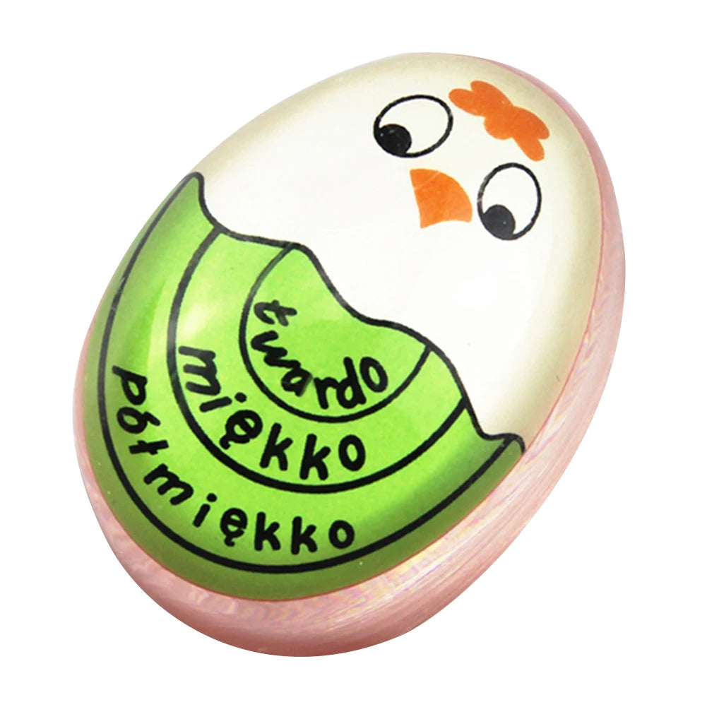 Color Changing Plastic Boiled Egg Alarm Cute Boiled Egg Timer Boiled Egg Alarm Timer Egg Cooking Tools for Kitchen
