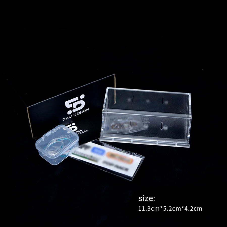 1/64 Acrylic Model Car Display Case Box - High Quality Clear Cover for Collectibles Gift (No Car Included) 1pcs